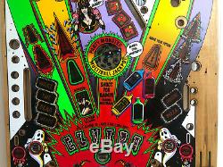 CPR Bally Elvira and the Party Monsters Pinball Machine Game Playfield EATPM