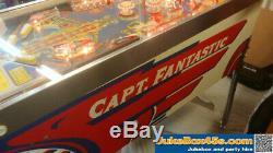 Captain Fantastic / Elton John Pinball Machine Memorabilia with Warranty