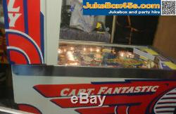Captain Fantastic / Elton John Pinball Machine Memorabilia with Warranty