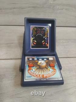 Casio Miracle Pinball Handheld Vintage LED Video Game VERY RARE 1983 MINT CONDIT