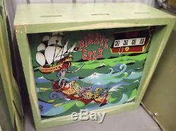 Chicago Coin Pirate Gold Vintage Em Pinball Machine For Spares / Repair