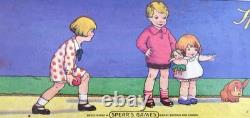 Children's Bowling Game of Fancy Ten Pins by Spears Works Bavaria, Circa 1935