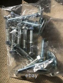 Chrome leg set for Bally Williams Pinball machines with bolts, levellers & nuts
