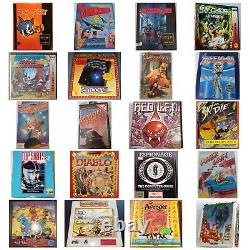 Commodore 64 Disk Games x20 Collection Complete Working Ariolasoft, CRL (£20/ea)