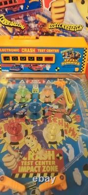 Crash Dummies Pinball Game Vintage 1991 Tyco with Box Missing Rear Legs
