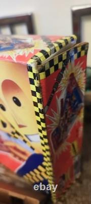 Crash Dummies Pinball Game Vintage 1991 Tyco with Box Missing Rear Legs