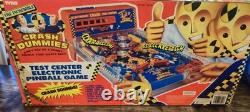 Crash Dummies Pinball Game Vintage 1991 Tyco with Box Missing Rear Legs