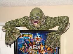 Creature From the Black Lagoon Pinball Machine Topper CHANGING EYE COLOR