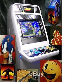Custom Airbrushed Arcade Video Machine Mega Original Candy Cabinet & Pinball