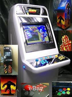 Custom Airbrushed Arcade Video Machine Mega Original Candy Cabinet & Pinball
