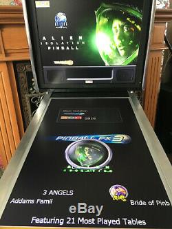 Custom built Mini Virtual digital Pinball Multi-Game machine