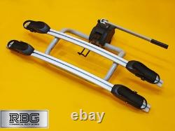Cycle Carrier 2 Bike Towball Mounted 30kg Car Rear Tow Bar Ball Tilting Rack UK