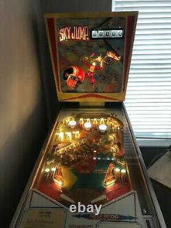 D. Gottlieb & Co. USA Rare Vintage'SKY JUMP' (1974) EM Chime Pinball Machine