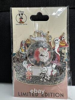 DEC NBC Nightmare Before Christmas Snow Globe Pin Jack Halloween Snowglobe