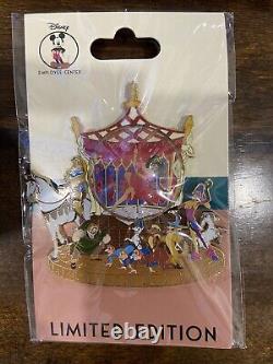 DEC Snow Globe Pin Disney Hunchback Notre Dame Esmeralda Quasimodo