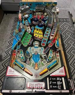 Data East Robocop Pimball Playfield Fully Populated With Complete Wiring Harness