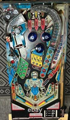 Data East Robocop Pimball Playfield Fully Populated With Complete Wiring Harness