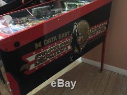 Data East Secret Service Pinball Machine