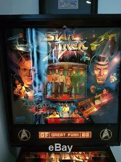 Data East Star Trek 25th Anniversary Pinball Machine NO RESERVE