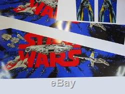 Data East Star Wars Cabinet Pinball Machine Art never used