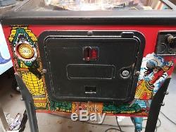 Data east Hook pinball machine 1992