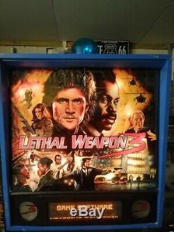 Data east lethal weapon Pinball machine