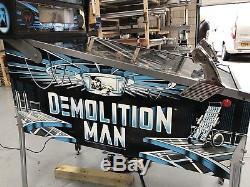 Demolition Man Pinball Machine, Great Condition