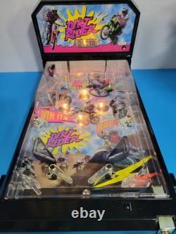 Dirt Rider Electric Pinball Game Everbright Toys NIB Tested Works Vintage Toy