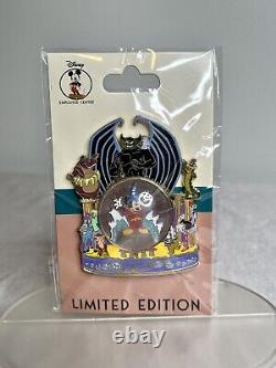 Disney DEC Fantasia Snow Globe Pin LE 250 Sorcerer Mickey Chernabog