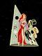 Disney Pin Jessica & Roger Winter Ball Music Dancing Top Hat Le 250 2007 Rare