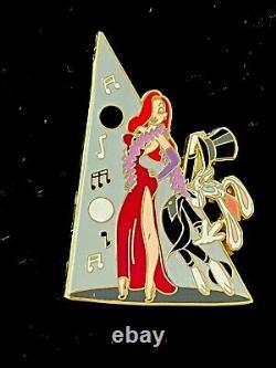 Disney Pin Jessica & Roger Winter Ball Music Dancing Top Hat LE 250 2007 RARE