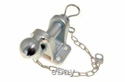 Dixon Bate Heavy Duty 4 Bolt 3.5 Ton Tow Ball & 5 Ton Jaw Pin Hitch 201691