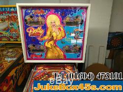Dolly Parton Pinball Machine Memorabilia- Stunning Warrantied