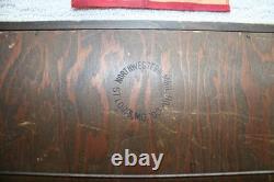 Double Poosh-M-Up Antique Tabletop Pinball Game