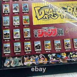 Dragon Ball Akira Toriyama Signed Jump Exhibition Comic Cover Illustration Pin