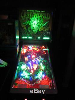 ESCAPE FROM THE LOST WORLD Arcade Pinball Machine Bally 1987 (Custom LED)