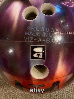 EXTREMELY Rare / UNIQUE Elvis 10 pin bowling ball STUNNING