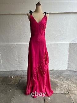 Elsie Michaels Couture Evening Dress Pink Size 8/ 10 Approx