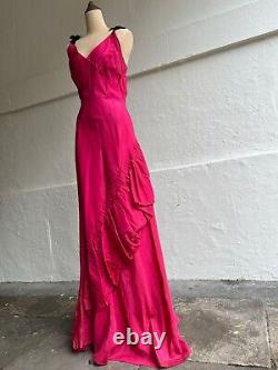 Elsie Michaels Couture Evening Dress Pink Size 8/ 10 Approx