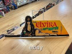Elvira And The Party Monsters Pinball Machine Topper Bally Original Part 1989