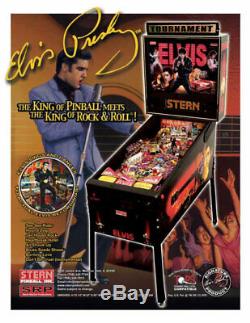 Elvis Presley Pinball Machine Stunning Warrantied Memorabilia