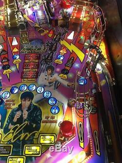 Elvis Presley Pinball Machine Stunning Warrantied Memorabilia