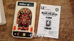 Entex Electronic Pinball Handheld Tabletop Raise The Devil #bbx6 Cib