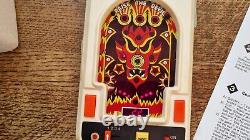 Entex Electronic Pinball Handheld Tabletop Raise The Devil #bbx6 Cib