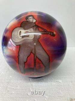 Extremely Rare Bowling Ball Viz A Ball Elvis Presley The King Of Rock And Roll