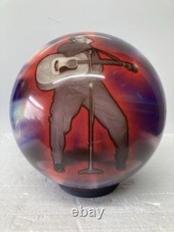 Extremely Rare Bowling Ball Viz A Ball Elvis Presley The King Of Rock And Roll