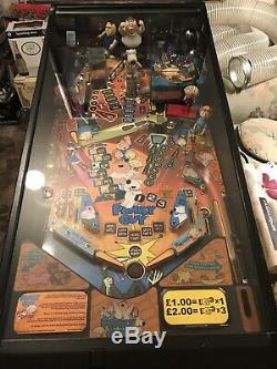 Family Guy Coin Operated Pinball Machine Newly Serviced And Great Condition