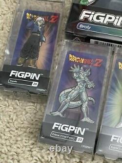FiGPiN Bundle Dragon Ball Z / Dragon Ball Super Set of 12 Pins XL Goku Broly