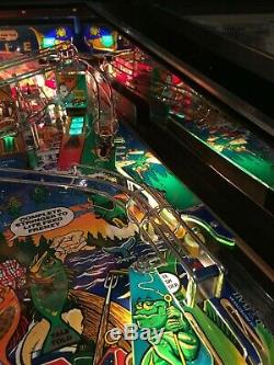 Fishtails pinball machine, diamond plate playfield