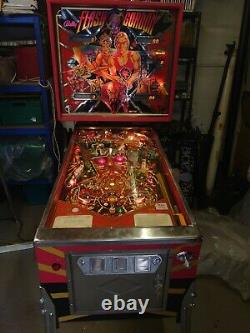 Flash Gordon Movie Pinball Machine Memorabilia- Stunning Warrantied